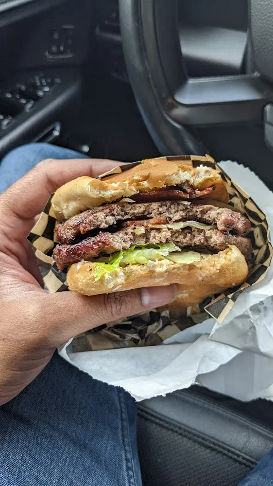 Double Burger Bacon